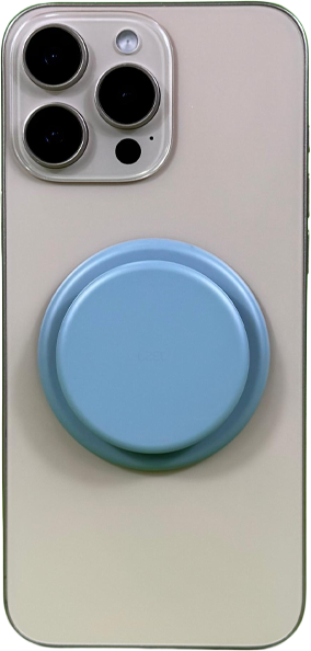 LZEL GripLoop Pop Series – Magnetic Finger Pop Holder & Stand | Riptide Blue