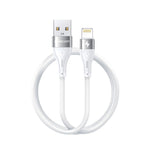90 Percent Voltline 90 Series USB-A to Lightning Silicone Cable 1M | White