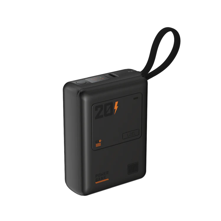 LZEL Zenoflex Surge20 Portable 20000Mah  65W Max Pd Power Bank Dual Usb-C