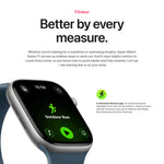 Apple Watch Series 11 GPS 42mm, Space Grey Aluminum Case with Black Sport Band – S/M