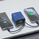  باور بانك من Lzel Neurovolt 10K PD 35W مع كابلات USB-C وLightning