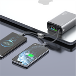 LZEL Neurode 20K Pd45W Mini Power Bank Pd3.0 & Qc3.0 | Usb-C Cable & Lighting Cable