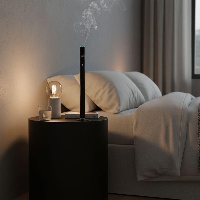 LZEL Aroma Diffuser Aromavista Serenity Prestige Scent Diffuser Waterless Nebulizer Aroma Diffuser, 2000sqft