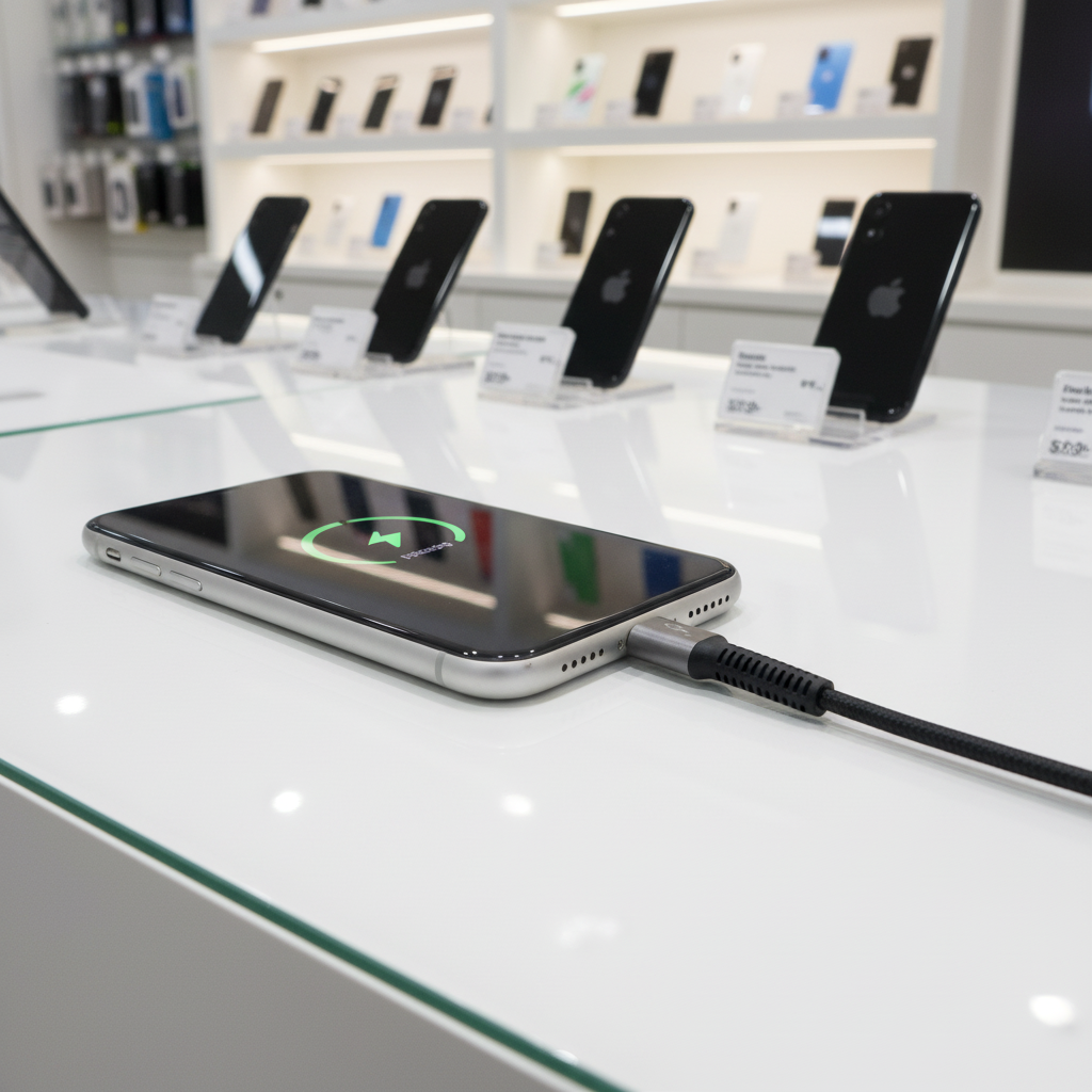 LZEL Celeris Power Volt Fabric Braided USB-A to Lightning Cable 1.2m | Black