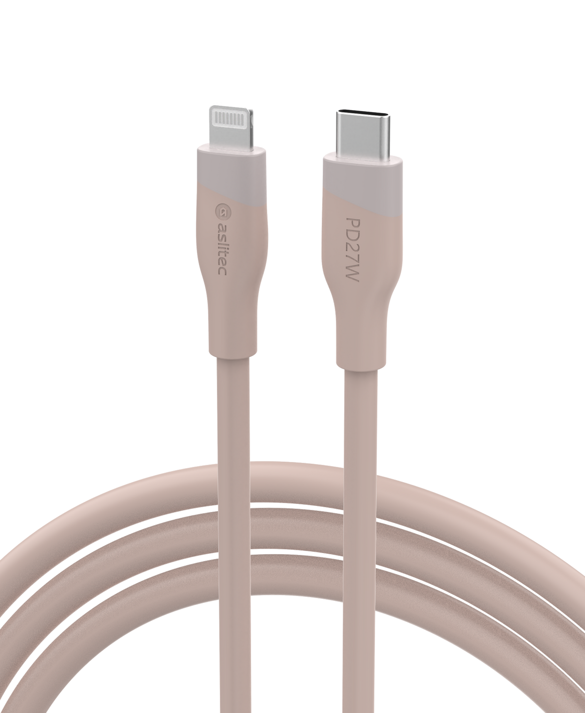 aslitec SILICORECHARGE SYNC Fast Charging & Data Cable – USB-C to Lightning