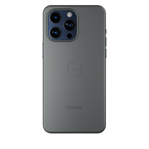 MagBak iPhone 15 Pro Max Protective Cover | Gray