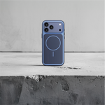 LZEL Regular Magsafe Ring Pattern Case For IPhone  17 Pro Max | Dark Blue