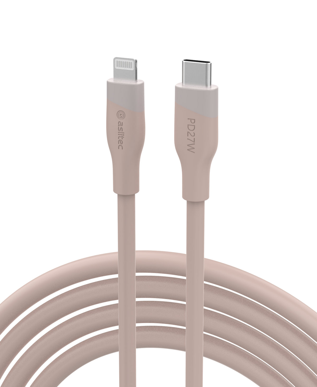 كيبل Aslitec GRAPHENEX SYNC للشحن السريع ونقل البيانات – USB-C إلى Lightning
