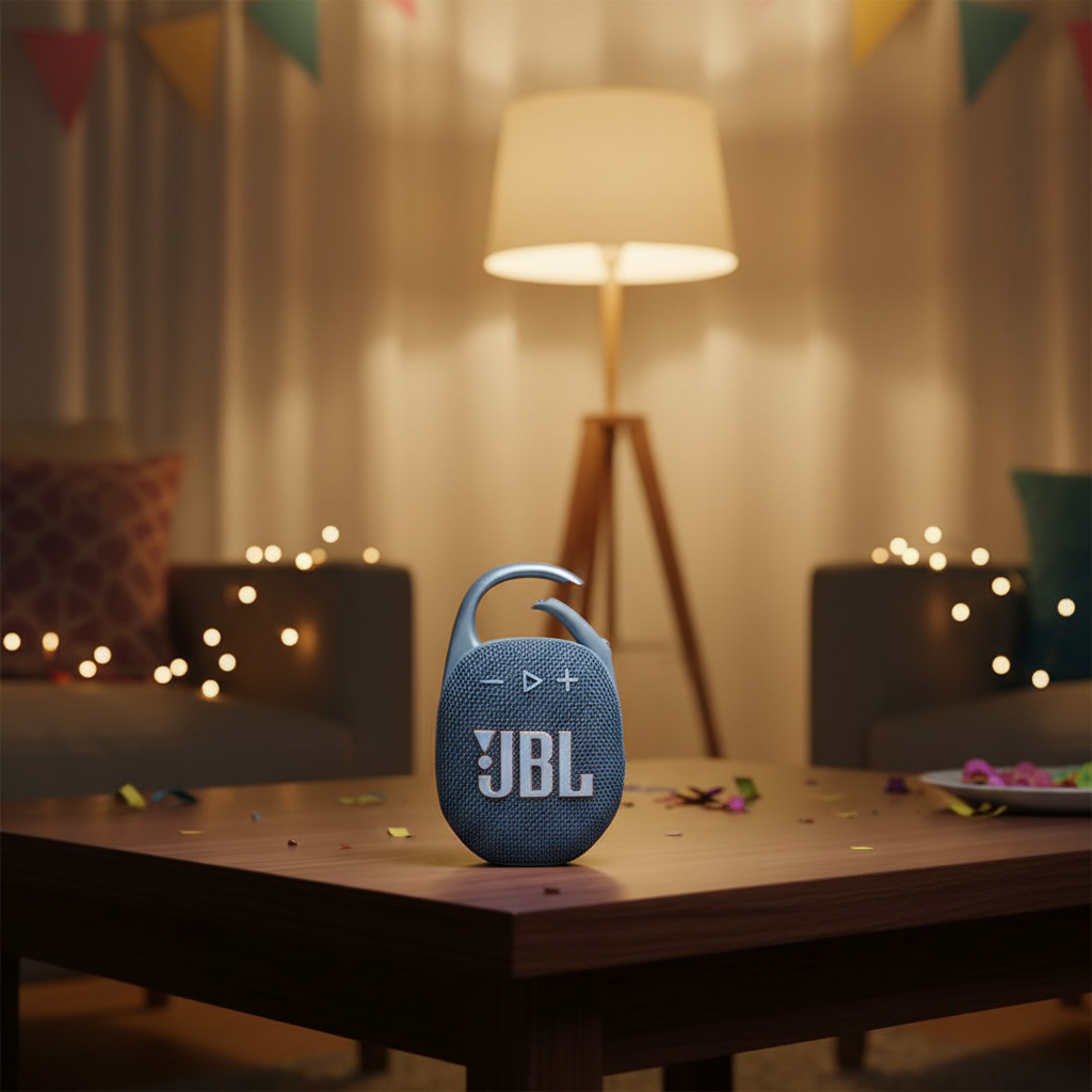 JBL Clip 5 Wireless Portable Speaker | Blue