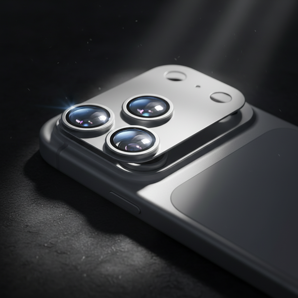 Anank All-in-one Camera Guard For iPhone 17 Pro Max | Silver