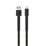 كيبل LZEL MFi معتمد USB-A إلى Lightning – 2 متر | شحن سريع 5V 3A، نقل بيانات 480Mbps، مقاوم للانحناء 150,000+، غلاف TPE مضفر متين | أخضر