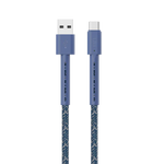 كيبل من LZEL USB-A إلى USB-C 2.0، متين، يتحمّل أكثر من 150,000 انحناء، سرعة نقل 480 ميجابت/ثانية، قدرة 5 فولت / 3 أمبير، بطول 2 متر | أخضر