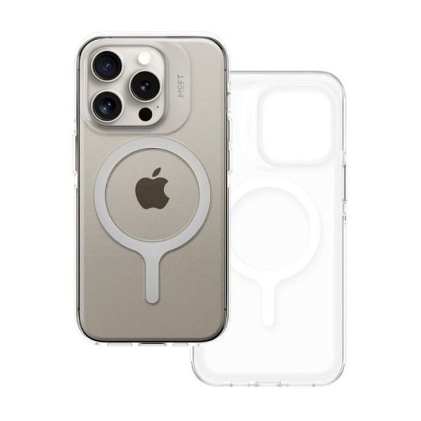 MOFT iPhone 15 Pro  Snap Phone Case MagSafe Clear | 900912