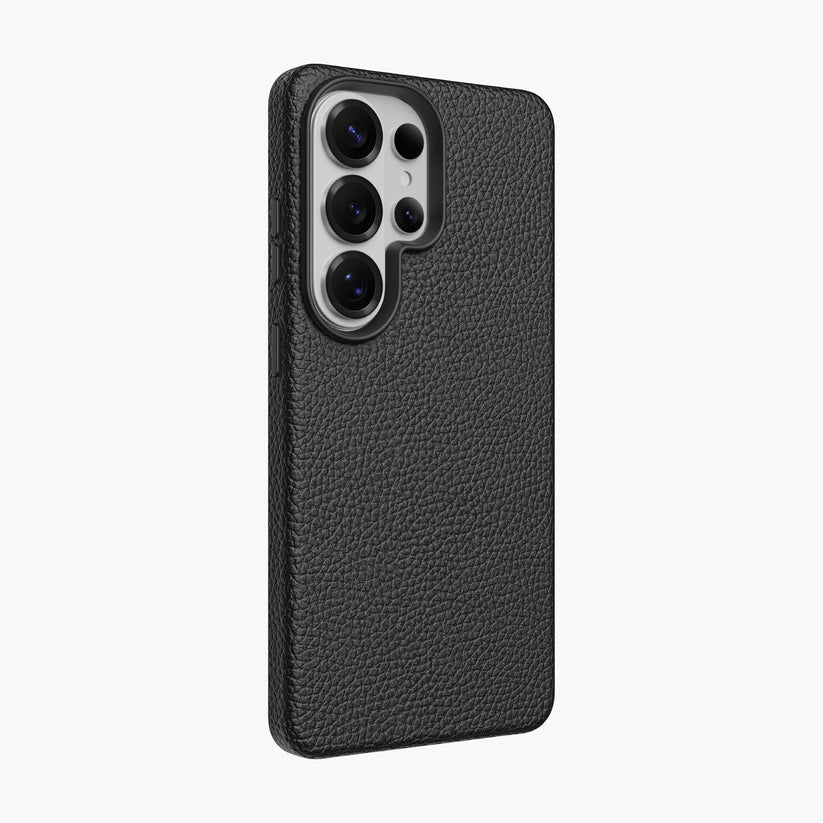  كڤر حماية Keephone Lycucci سيليكون سائل بتصميم جلدي ودعم الشحن اللاسلكي لهاتف Samsung S26 Ultra