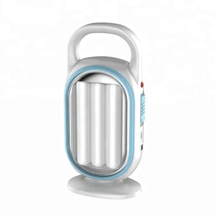 كشاف LED قابل للشحن Olsenmark OME2808 ببطارية 1200mAh – كشاف 1 واط + مصباح 5 واط للطوارئ والتخييم