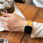 Uniq Revix Premium Edition Band For Watch 49/45mm | Canary Yellow/Ivory