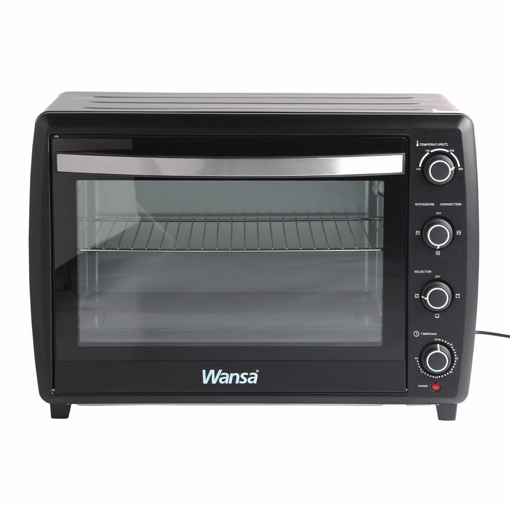 Wansa 2200W 70L Electric Oven | Black