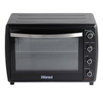 Wansa 2200W 70L Electric Oven | Black