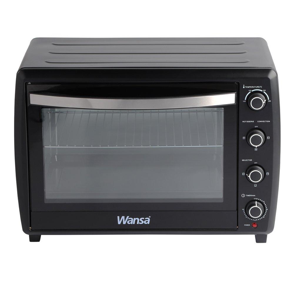 Wansa 2200W 70L Electric Oven | Black