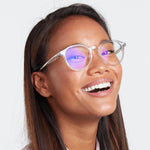 Barner Screen Glasses Williamsburg |Crystal