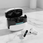 سماعة لاسلكية Sound Buds Luxe من أسلي جلوبال | أبيض