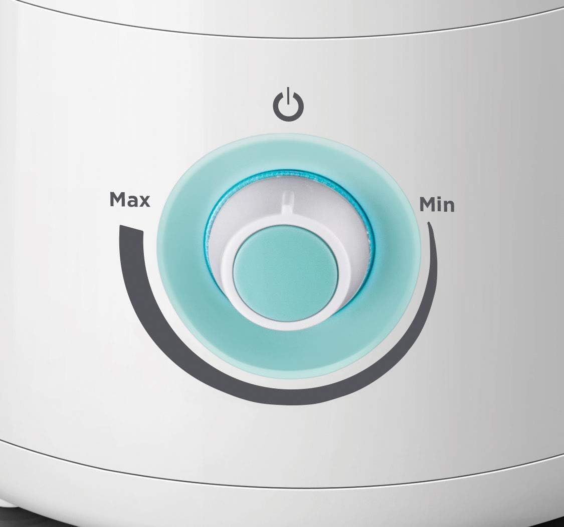 Black & Decker Air Humidifier  5L Capacity  Mist Level Control | White
