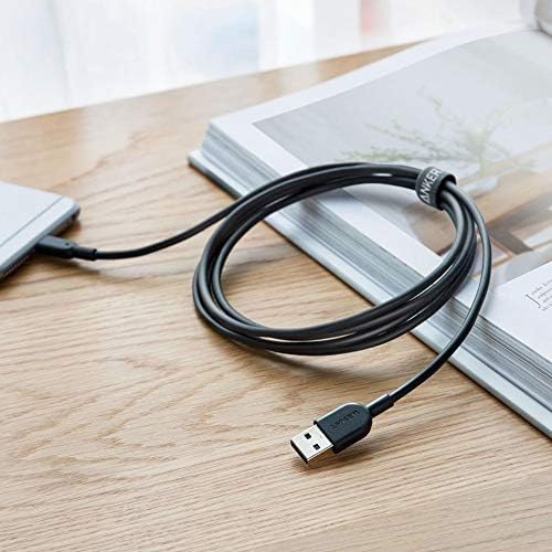 كيبل أنكر Powerline+ II من نوع Lightning C89 مقاس 1.8 م / 6 قدم | أسود 