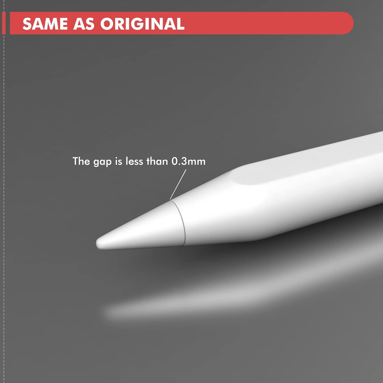 رؤوس قلم ( عبوة من 4 قطع ) من Apple | أبيض