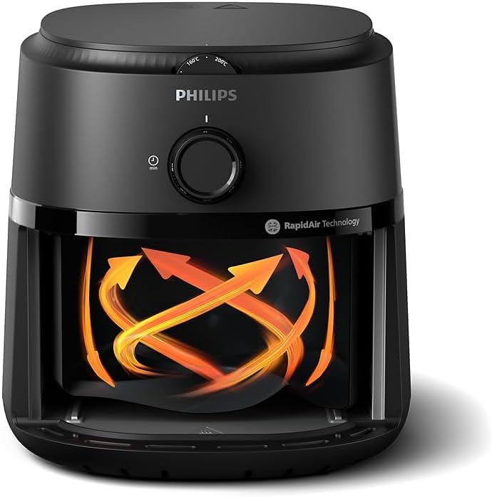قلاية هواء من Philips 1000 Series بسعة 3.2 لتر – 1300 واط | أسود