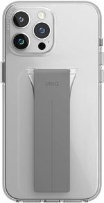 كڤر  حماية +Heldro Mount من Uniq  لهاتف iPhone 15 Pro متوافق مع MagSafe مع مسكة  |شفاف