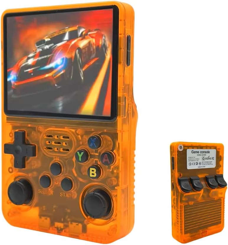 Asli Global Xretro Engine 3.5 Xretro Handheld Game Console With Linux System 128GB | Orange