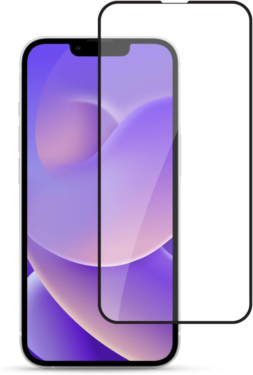 Anank iPhone 14 2.5D Silicone Edge Glass Screen Protector