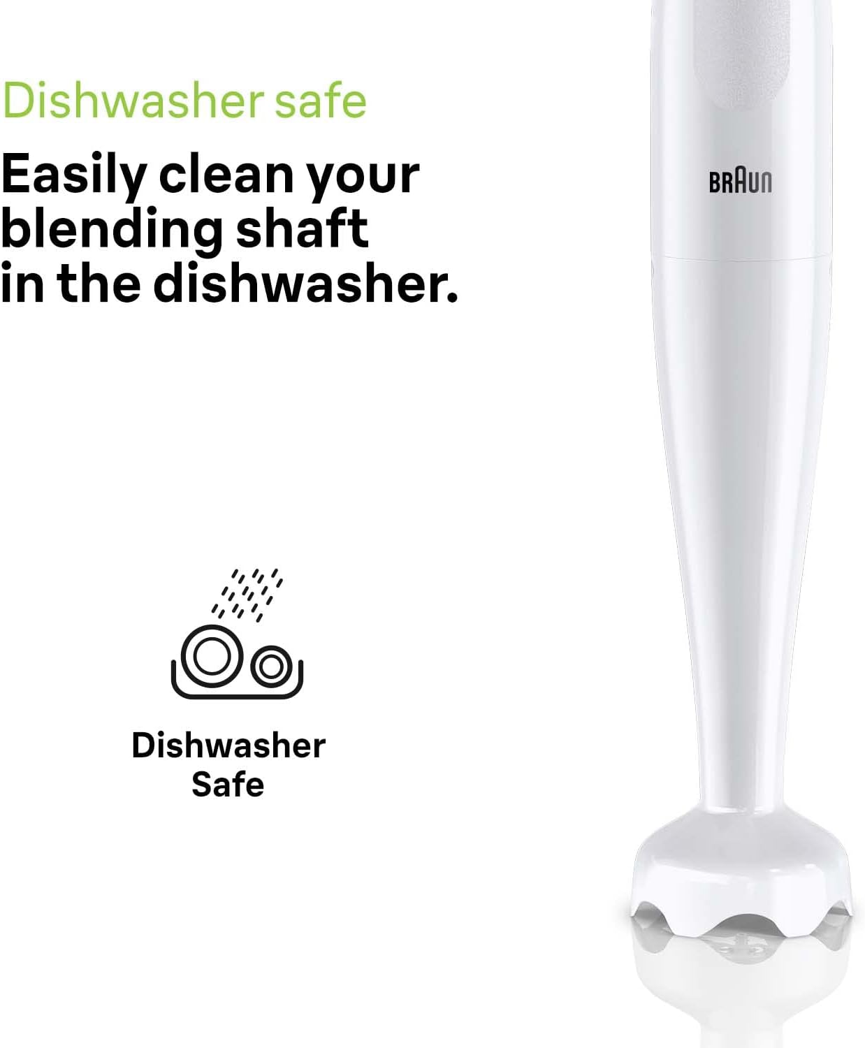 Braun Multi Quick 1, Hand Blender, One Speed, 0.600L 450W