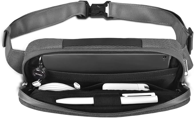 WIWU Alpha Crossbody Bag | Gray