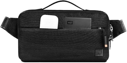 WiWU Alpha Crossbody Bag | Black