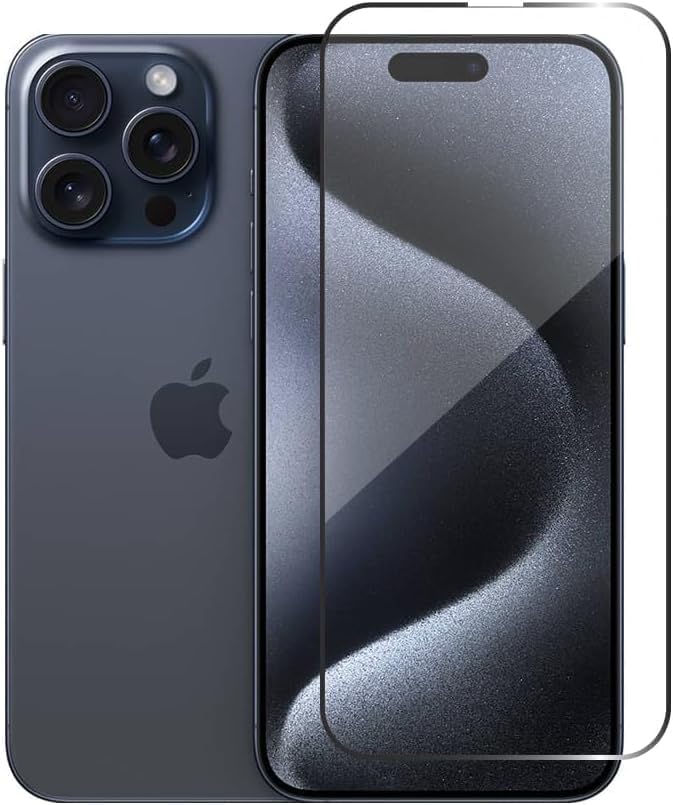 90 Percent Screen Protector Glass for iPhone 15 Pro