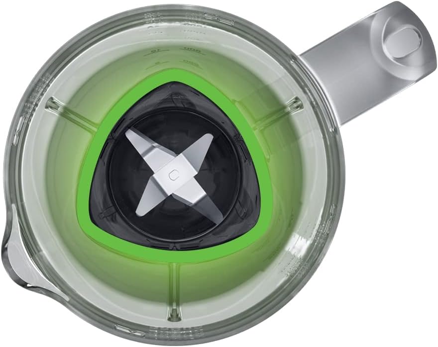 Braun PowerBlend 1 Jug Blender JB 1023 BK, 600 Watts, 1.2L Capacity with Chopper and Grinder Included