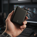 LZEL PrimeBrio 20K Mini PD Power Bank – 20000mAh, 40W, Built-in Type-C Cable