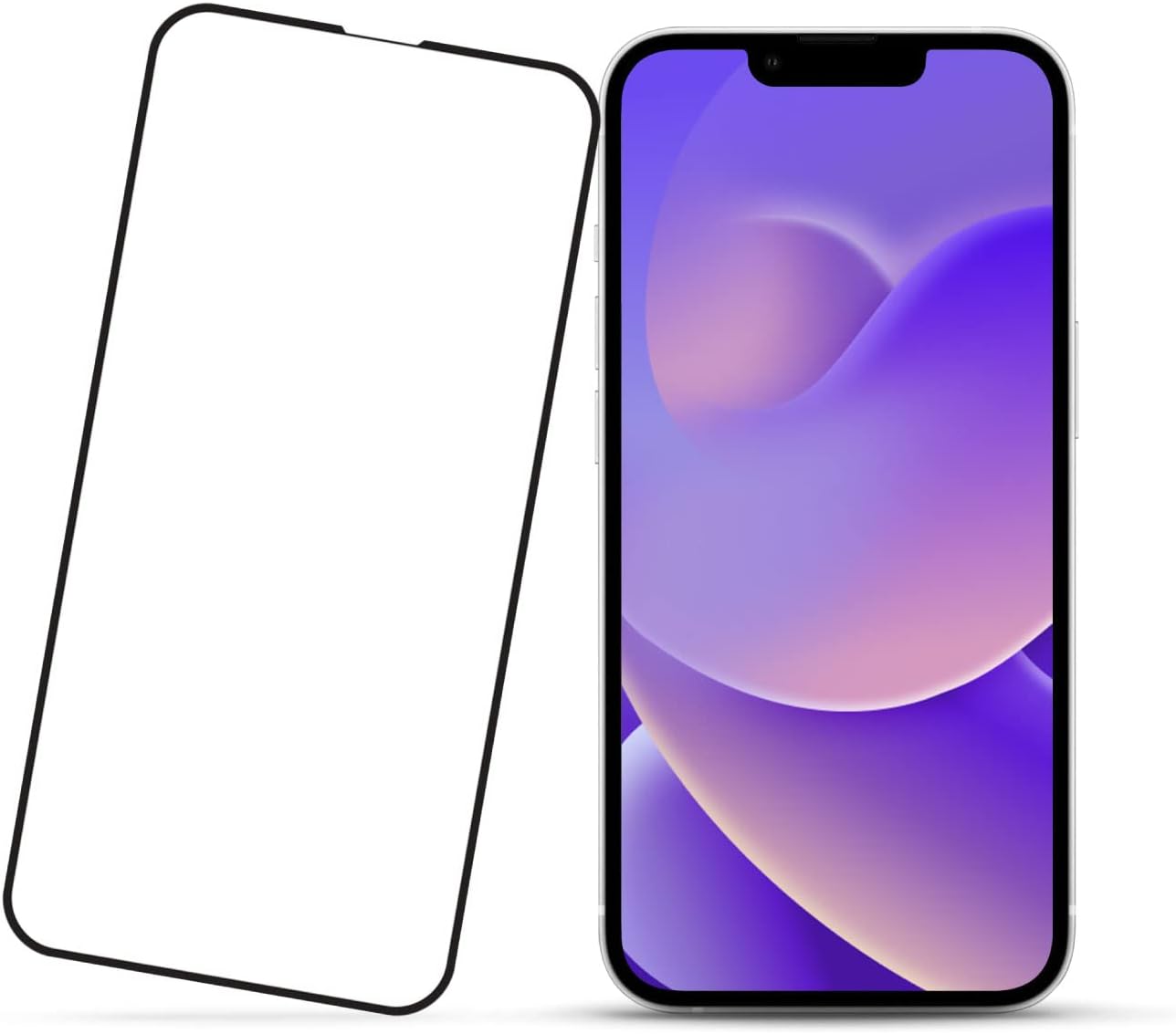 Anank iPhone 14 2.5D Silicone Edge Glass Screen Protector