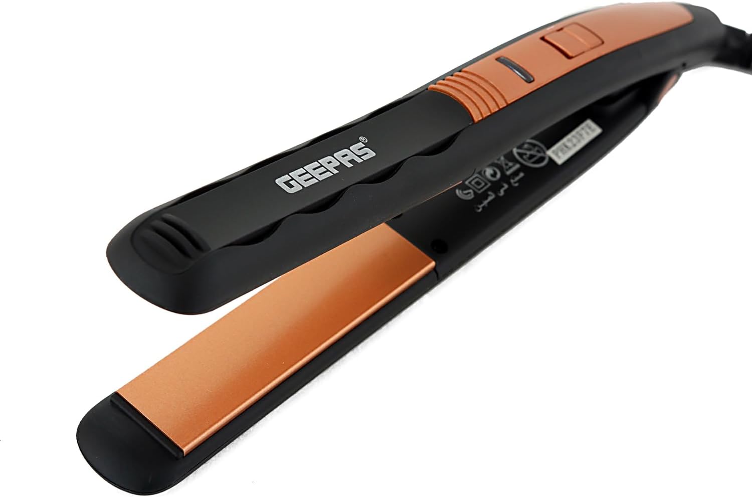 Geepas Ceramic Hair Straightener – Rose Gold