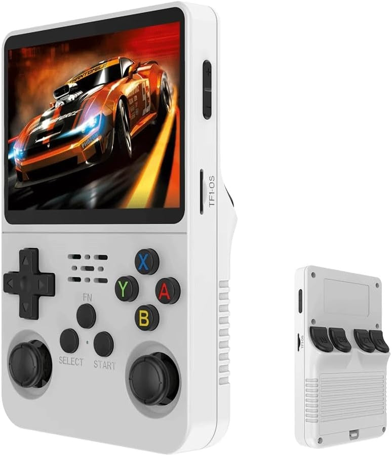 Asli Global Xretro Engine 3.5 Xretro Handheld Game Console With Linux System 128GB | White