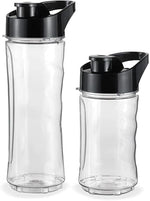 Kenwood Personal Blender 350W with 570ml & 400ml Bottles | Black & Silver