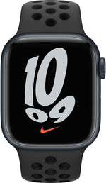 Apple Watch Nike Series 7 GPS 41mm Midnight Aluminium Case with Anthracite/Black Nike Sport Band - Regular