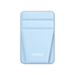 بطارية موماكس كيو ماج باور 10000 مللي أمبير مغناطيسية لاسلكية مع حامل | أزرق 