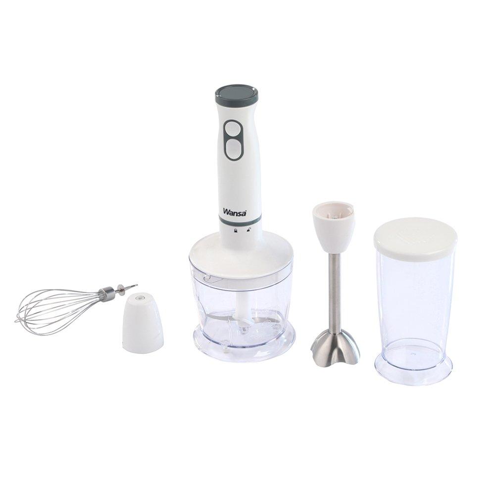 Wansa Hand Blender with Chopper and Whisk- 500W