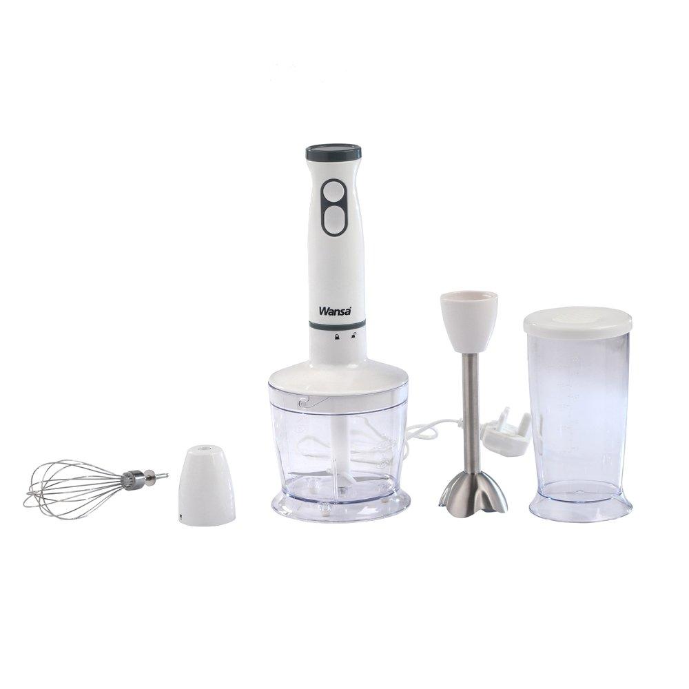 Wansa Hand Blender with Chopper and Whisk- 500W