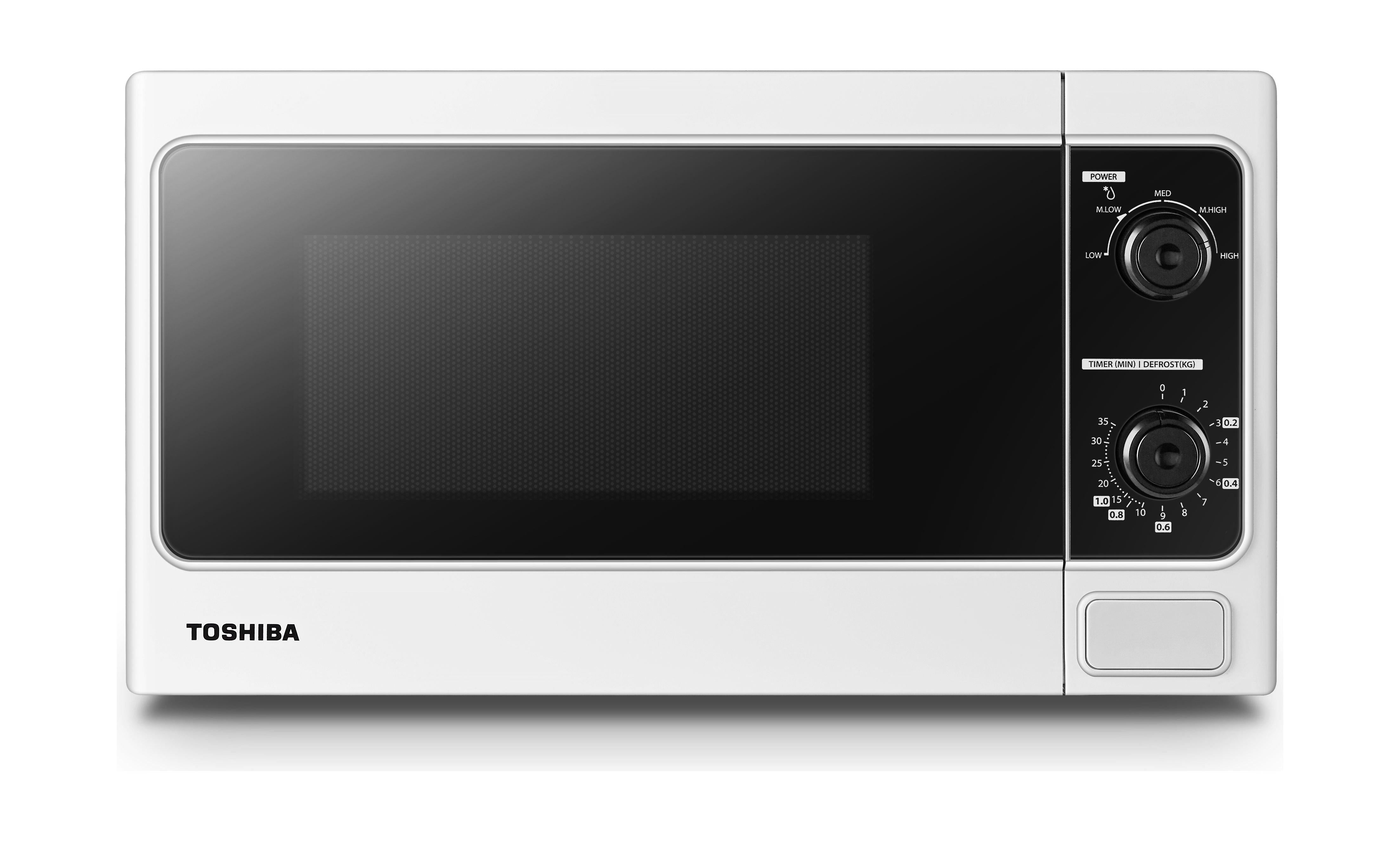 Toshiba Microwave Oven, 800W, 20L | White