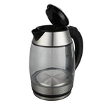Wansa Glass Kettle, 1.7L, 2200W | Stainless Steel
