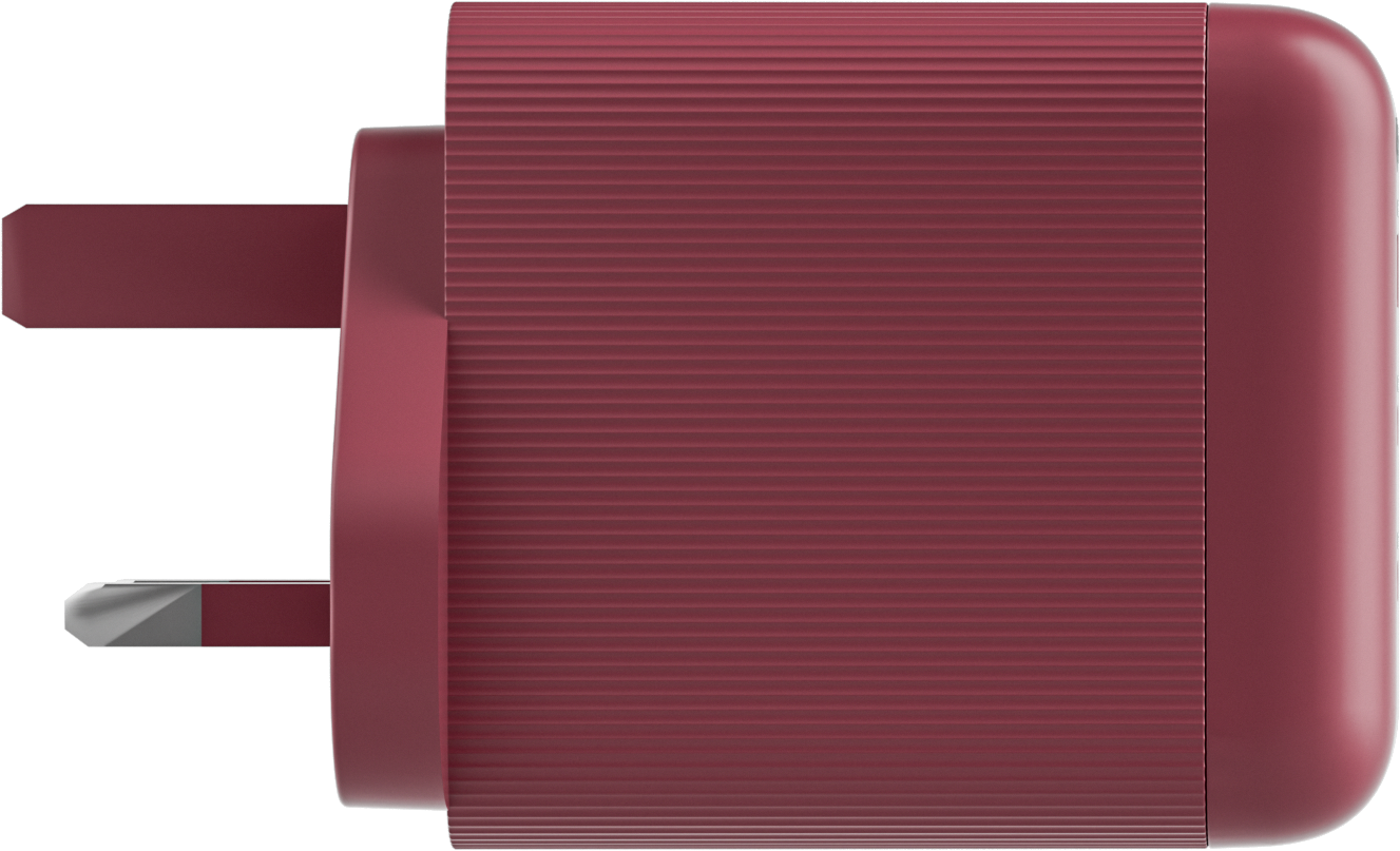 شاحن aslitec VexoraGaN بقدرة 65 واط – شاحن GaN مدمج بثلاثة منافذ USB-A وUSB-C مزدوج