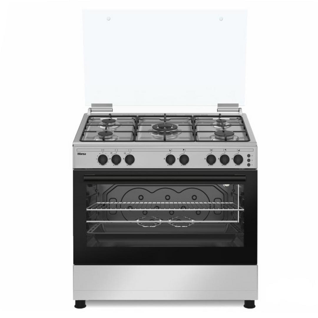 Wansa 90X60CM Gas Cooker | Stainless steel